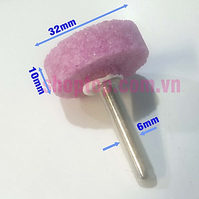 Mua Đá mài nâu trụ tròn đầu mài 32*10*6 gắn máy khoan
