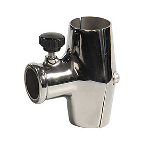 Marine Boat 316 Stainless Steel Flag Pole Socket for 22-25mm (7/8"-1") Pipe