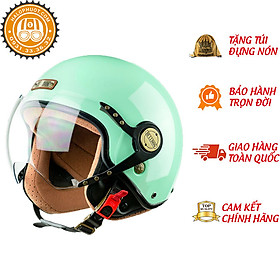 Mũ bảo hiểm 3/4 Bulldog Pom chính hãng - Helmets 4U