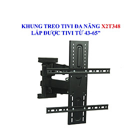 Mua Khung treo tivi đa năng Cảnh Phong từ 43-65 inch X2T348- Hàng chính hãng