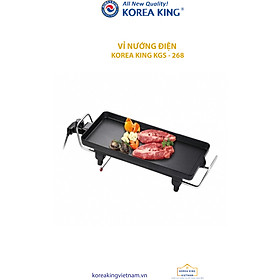 VỈ NƯỚNG ĐIỆN KOREA KING KGS - 268 ( HÀNG CHÍNH HÃNG )