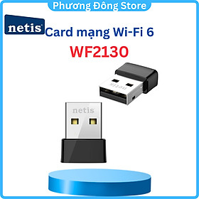 Mua Card mạng Wi-Fi 6 USB 2.0 300Mbps  Băng thông không dây 286Mbps  Ăng-ten 2dBi bảo hành 24 tháng - Hàng chính hãng