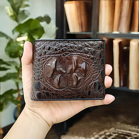 Ví Nam Gù Cá Sấu Lớn 2 Mặt Cao Cấp