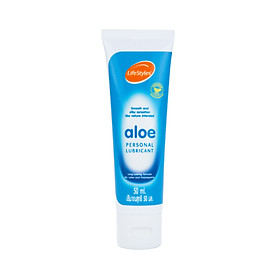 Gel bôi trơn LifeStyles Aloe Personal Lubricant bôi trơn quan hệ gốc nước không chứa Paraben 50ml - Xuất xứ Úc ( Hàng Chính Hãng )