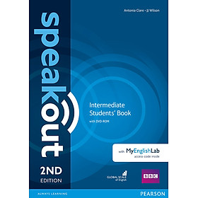 Speakout 2 Ed. Inter Students Book with DVD-ROM and MyEnglishLab Access