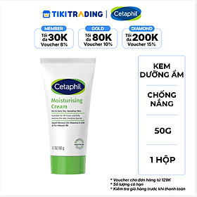 Kem Dưỡng Chống Nắng Bảo Vệ Hàng Ngày Cetaphil SPF50 50G