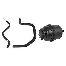 Power Steering Reservoir Repair Replacement Hose  Sturdy 32411095526 Replaces for    528i  Easily Install Accessories