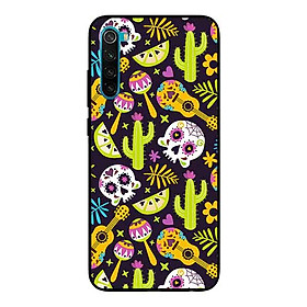 Ốp Lưng in cho Xiaomi Redmi Note 8 Mẫu Họa Tiết Đa Sắc - Hàng Chính Hãng