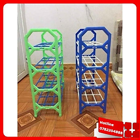 Mua Kệ Giày Dép 4 Tầng Bằng Nhựa Màu Ngẫu Nhiên - Loại Tốt