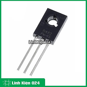 Mua Gói 20 Con Transistor NPN D882 3A-40V Chân Cắm TO-126