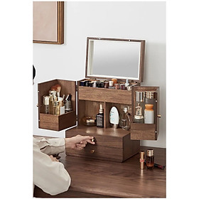 Mua Tủ Skincare Để Bàn  Tủ Gỗ Nhiều Ngăn Đựng Mỹ Phẩm  Nước Hoa  Trang Sức Gọn Gàng Sang Trọng - Gỗ Tần Bì Nhập Khẩu Châu Âu