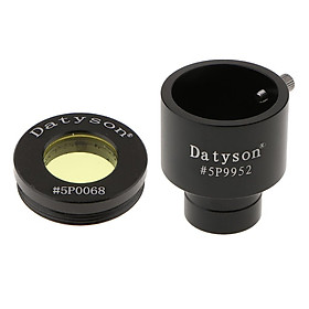 0.965inch to 1.25inch Telescope Eyepiece Adapter 24.5mm to 31.7mm +Filter#12