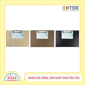 Bìa trình ký gỗ enter g08-n 31.5x21.5cm a4 ngang