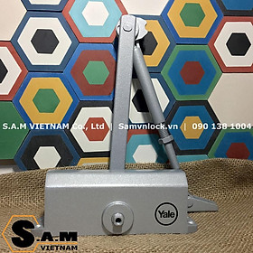 Mua Tay Đẩy Hơi Có Điểm Dừng Yale VC7712-SB Cho Cửa Nặng 45-85kg