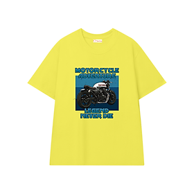 Áo T-Shirt TEEHAY xe Honda Motorcycle Adventure Legend Never Die thun tay lỡ Form rộng Unisex
