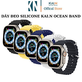 Mua Dây Đeo Silicone Kai.N OceanBand Cho Apple Watch Ultra / Apple Watch Series  Chống Bẩn  Bền Đẹp - HÀNG CHÍNH HÃNG