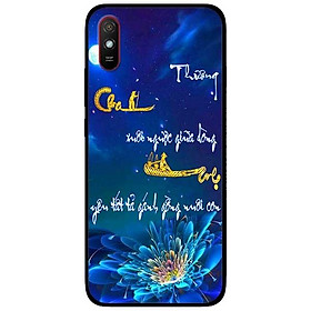 Ốp lưng dành cho Xiaomi Redmi 9 - Redmi 9A - mẫu Mẫu Đơn Cha Mẹ