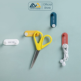 Mua  COMBO 4 CÁI  - Móc Treo Quần Áo  Đồ Đạc Lava Home - Dán Tường Siêu Dính - LAVA.C4