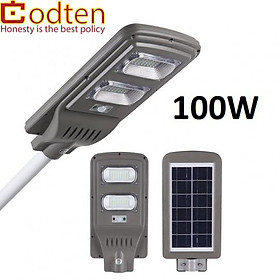 Đèn Đường Năng Lượng Mặt Trời 100w