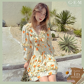 Hình ảnh Đầm hoa cột dây ngực Shandy Dress Gem Clothing SP060746