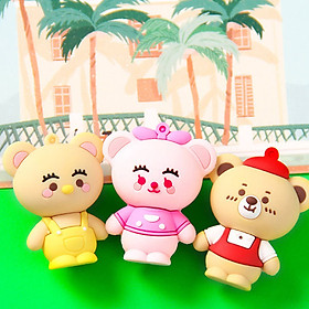 Móc khoá hình con heo cười xinh xắn