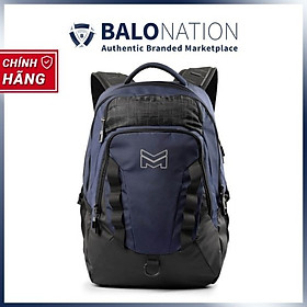 Balo thể thao Mr Vui BLTT905 balo du lịch và đi làm 47 x 32 x 19 cm - xanh đen