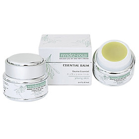 Sáp Thơm hỗ trợ Trị Liệu 100% Thiên Nhiên Cho Da Mụn Tuổi Dậy Thì rendez-vous Essential Balms Young Skin 15ml