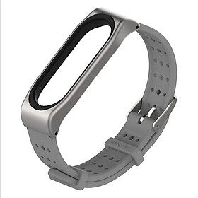 Dây đeo thay thế cho Xiaomi Miband 3 và 4 phiên bản mới năng động MB05 (Hàng nhập khẩu)