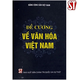 Sách - Đề cương về văn hóa Việt Nam