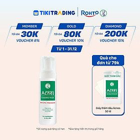 Sữa rửa mặt tạo bọt ngăn ngừa mụn Acnes Foaming Wash 150ml