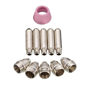 SG-55 AG-60 WSD-60 Plasma Cutter Cutting Torch Tip Nozzles Consumables 11pcs