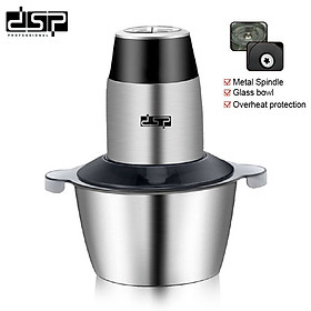 Mua Máy xay thịt 2 lưỡi kép nhãn hiệu DSP KM4021 công suất 300W  dung tích chứa 2 lít - Hàng Nhập Khẩu