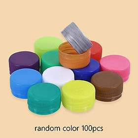 100x Bottle Caps Hands On Cooperation for Preschool DIY Craft Holiday Gifts