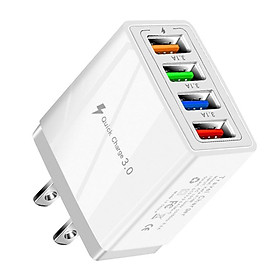 USB Hub Wall Charger Power Adapter US Plug Charging Block