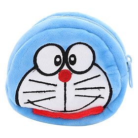 Móc Khóa Tròn Thú Bông Thanh Trà 3985-Doraemon