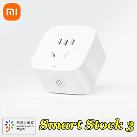 Ổ Cắm Thông Minh Xiaomi Mijia 3 Điều Khiển Từ Xa Bằng Ứng Dụng Điện Không Dây