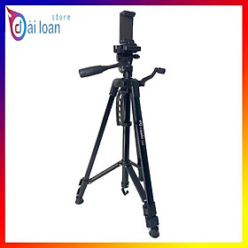 Mua Chân đế tripod cho điện thoại và máy ảnh DC-360 chất liệu nhôm cứng cáp - Có túi đựng remote chụp hình bluetooth