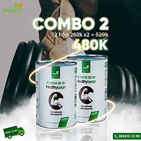 "COMBO 2" Protein Healthy Bean Tăng Cân - Tăng Cơ - Giảm Mỡ Healthy Bean