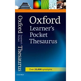 [Download Sách] Oxford Learner's Pocket Thesaurus First Edition