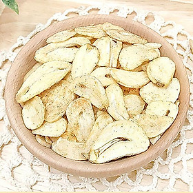 Tỏi sấy khô Green Market Garlic Bulb Chips Đài Loan - 60g (vị gà ba cốc)