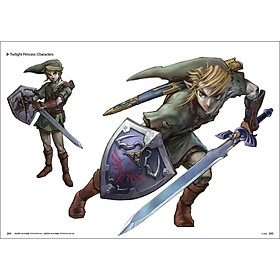 Sách ngoại văn: The Legend of Zelda 30th Anniversary Book 1st Collection THE LEGEND OF ZELDA HYRULE GRAPHICS