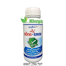 Mua Phân bón vi lượng Nano Đồng Xanh 500ml Tẩy Rong Rêu - Xanh Lá - Mát Cây
