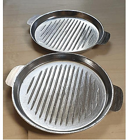 Mua Bộ 2 Chảo Gang Nướng Thịt Size Lớn Tiện Dụng - GDHN Loại Tốt