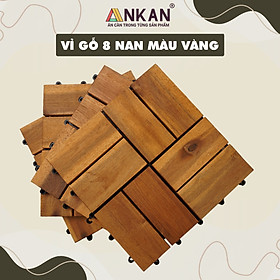 Mua Vỉ Gỗ Nhựa Lót Sàn ANKAN 30x30cm – Bền Đẹp  Chịu Lực Cao  Lắp Ghép Nhanh  Dùng Cho Ban Công & Sân Vườn