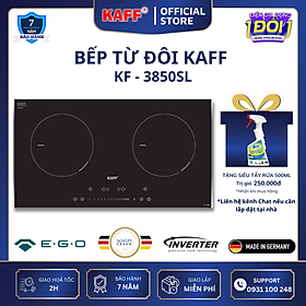 Bếp từ đôi nhập khẩu Germany KAFF KF-3850SL - Hàng Chính Hãng