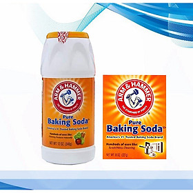 COMBO 2 HỘP BAKING SODA RỬA RAU CỦA QUẢ VÀ TẨY RỬA NHÀ CỬA ARM & HAMMER NHẬP KHẨU 100% TỪ MỸ,AN TOÀN TUYỆT ĐỐI,DỄ DÀNG SỬ DỤNG