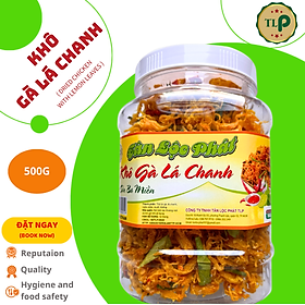 KHÔ GÀ LÁ CHANH TÂN LỘC PHÁT HŨ 500G