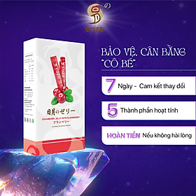 Thạch Giúp Cân Bằng Và Ngăn Nhiễm Trùng Đường Tiết Niệu COZO Cranberry Jelly Chiết Xuất Nam Việt Quất Và Elderberry, Tăng Khả Năng Miễn Dịch