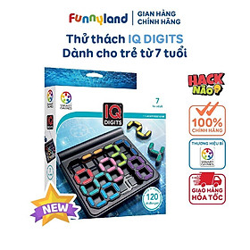 Đồ chơi trí tuệ SmartGames Thử Thách IQ Digits cho bé từ 7 tuổi