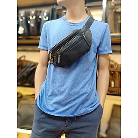 Túi Bao Tử, Túi Đeo Bụng, Túi Đeo Vai Da Bò Marrant BHM8879